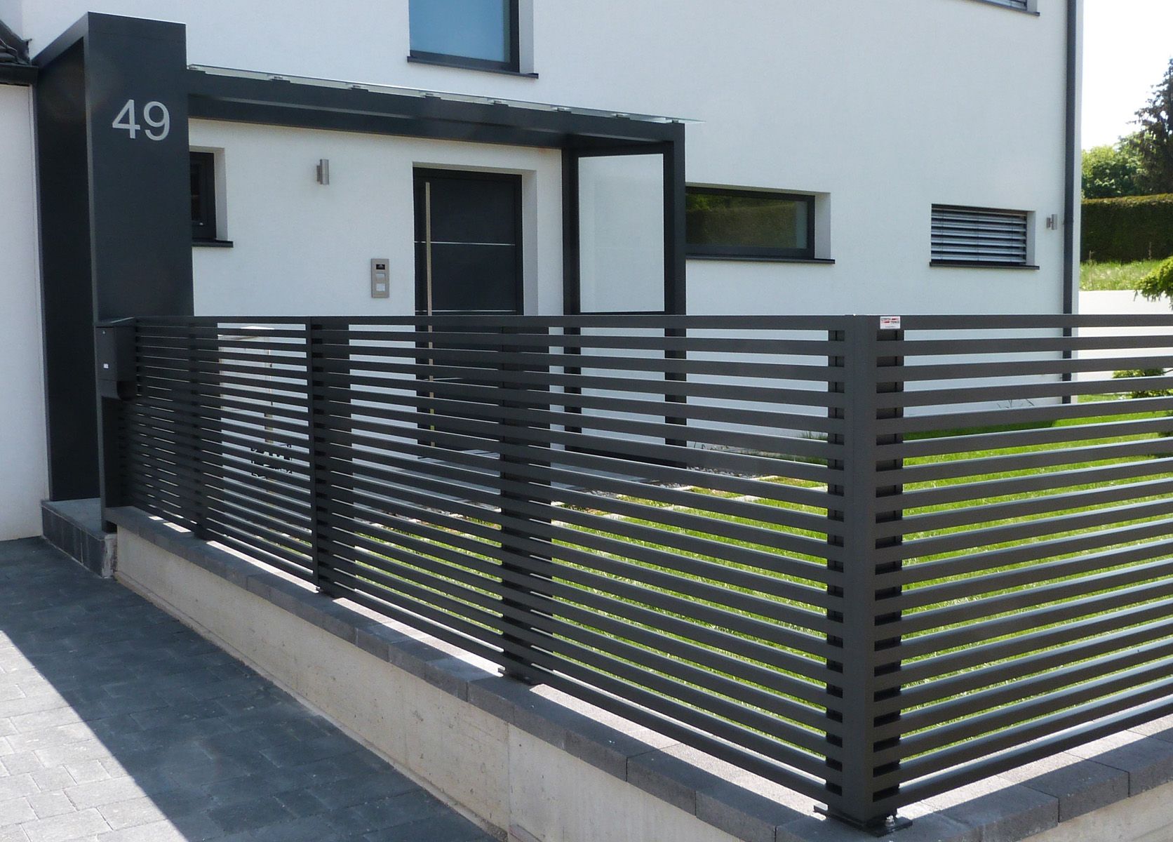 Waagerechte Profile 30x30 mm