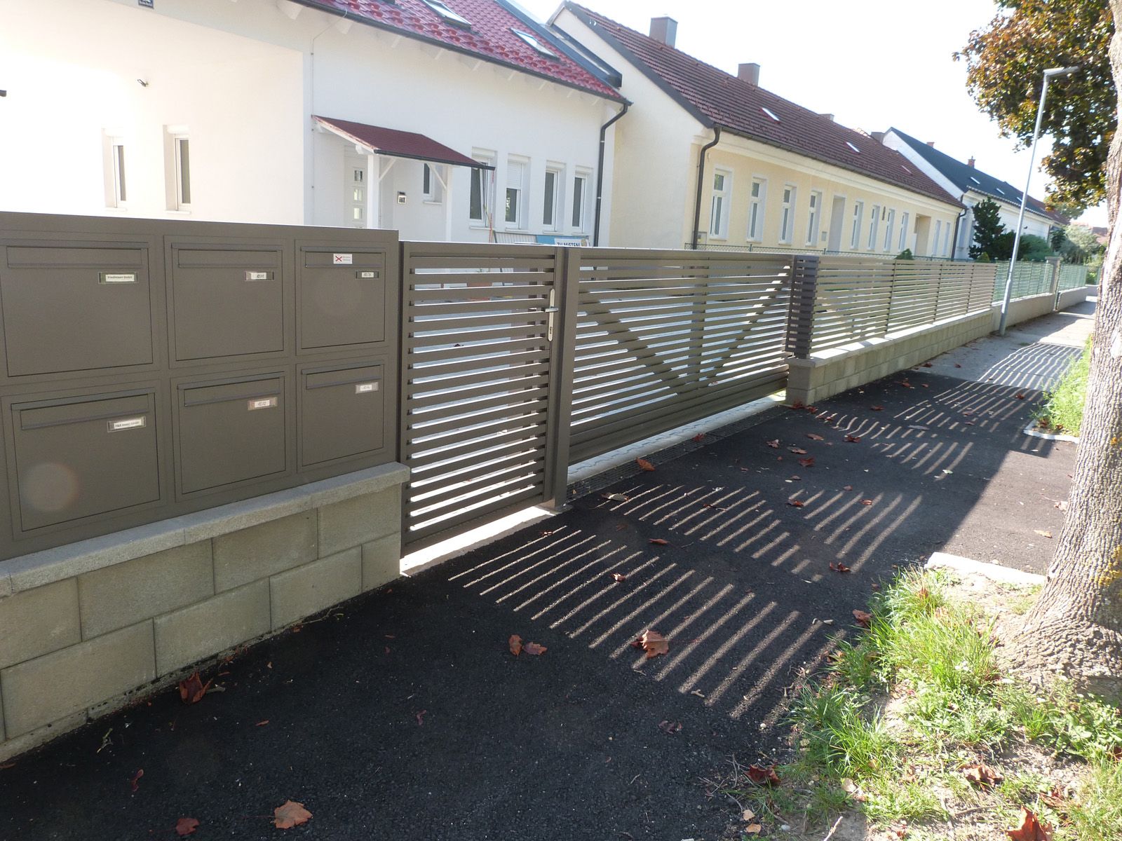 Waagerechte Profile 40x20 mm