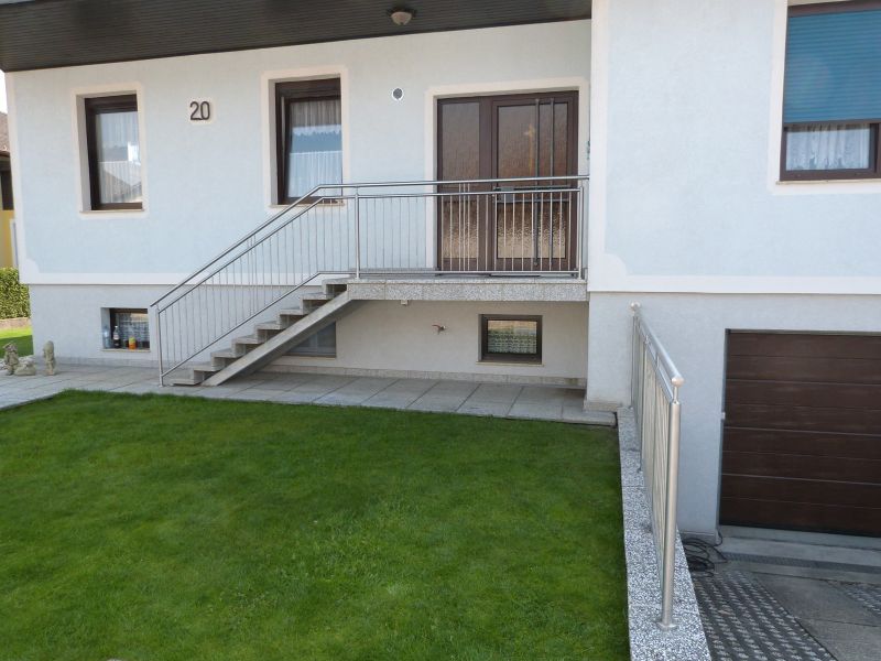 Zábradlí s tyčkami