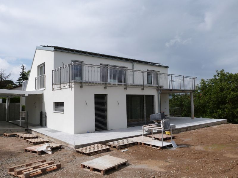 Zábradlí s tyčkami