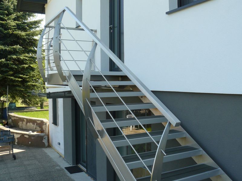 Zábradlí s tyčkami