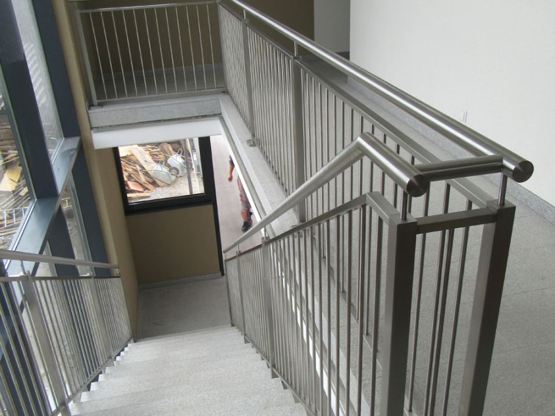 Zábradlí s tyčkami