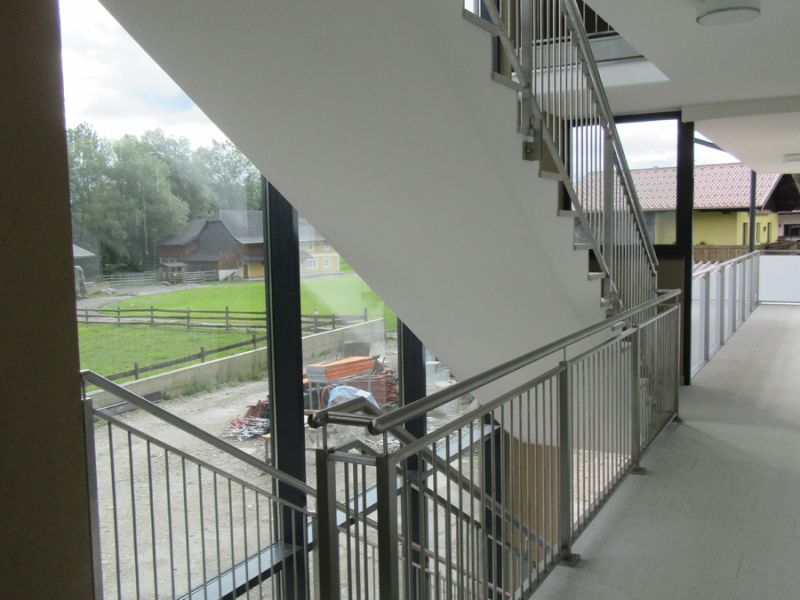 Zábradlí s tyčkami